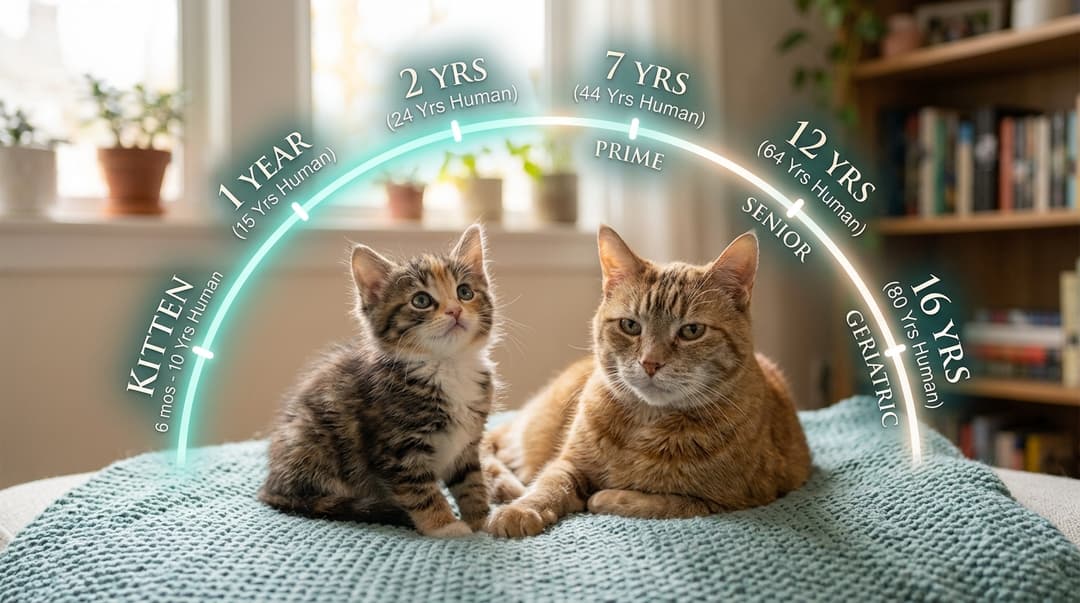 How Old Is Your Cat in Human Years? — hero