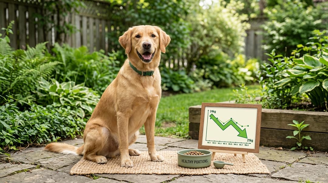 Safe Feeding Portions for Dog Weight Loss — hero
