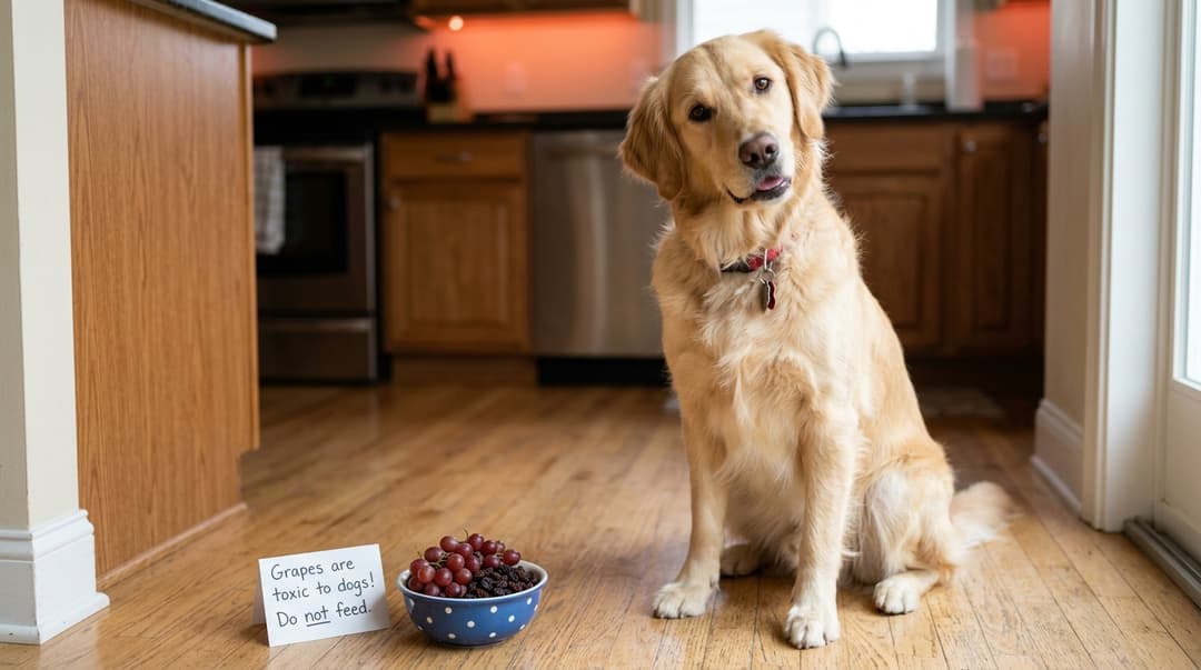 Grape & Raisin Toxicity Calculator for Dogs — hero
