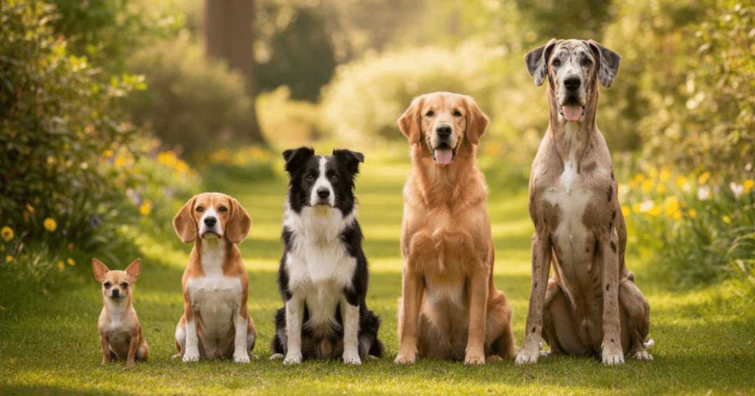 Dog Size Calculator: How Big Will My Dog Get? (2026 Guide) Dog Size Calculator: How Big Will My Dog Get? (2026 Guide)