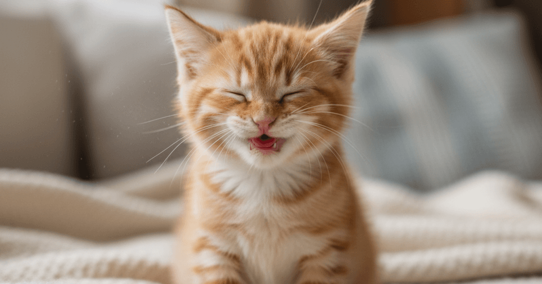 Kitten Sneezing: When It's Normal, When It's Not Kitten Sneezing: When It's Normal, When It's Not